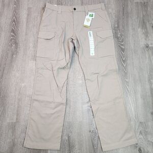 NWT FIRST TACTICAL V2 Khaki Cargo Work Pant Men's 38/32